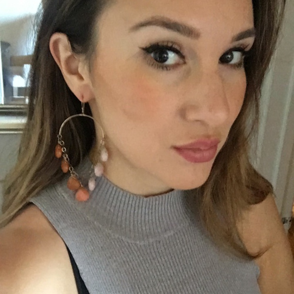 Hand made mimi & lu earrings